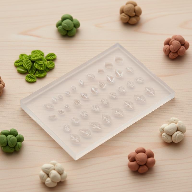 Nail Stamping Plate - Molde 3D de silicone para decoração