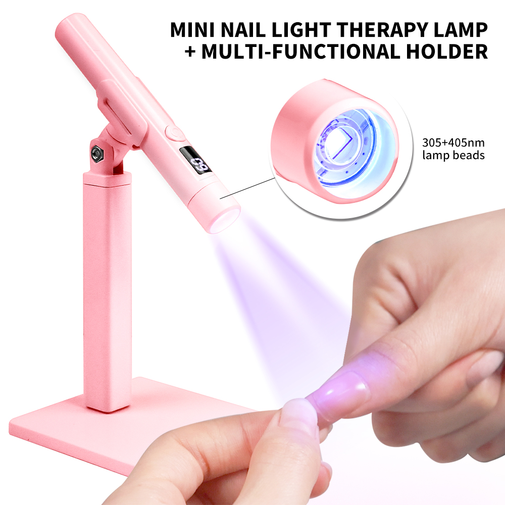 Nail Art Motif - Portátil prego uv lâmpada led recarregável