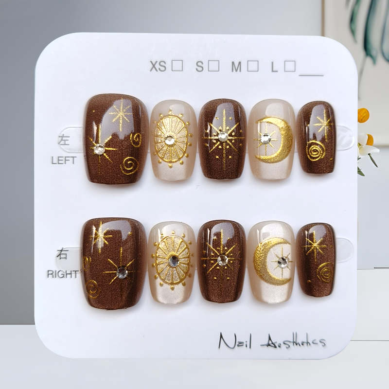 Nail Art Quirky - 10 pçs outono e inverno série