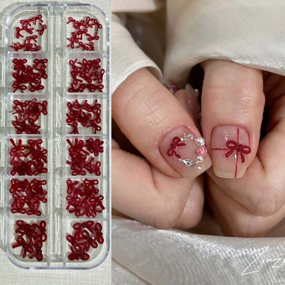 Nail Art Burgundy - Decorações de Unhas Vermelho Vinho, Design