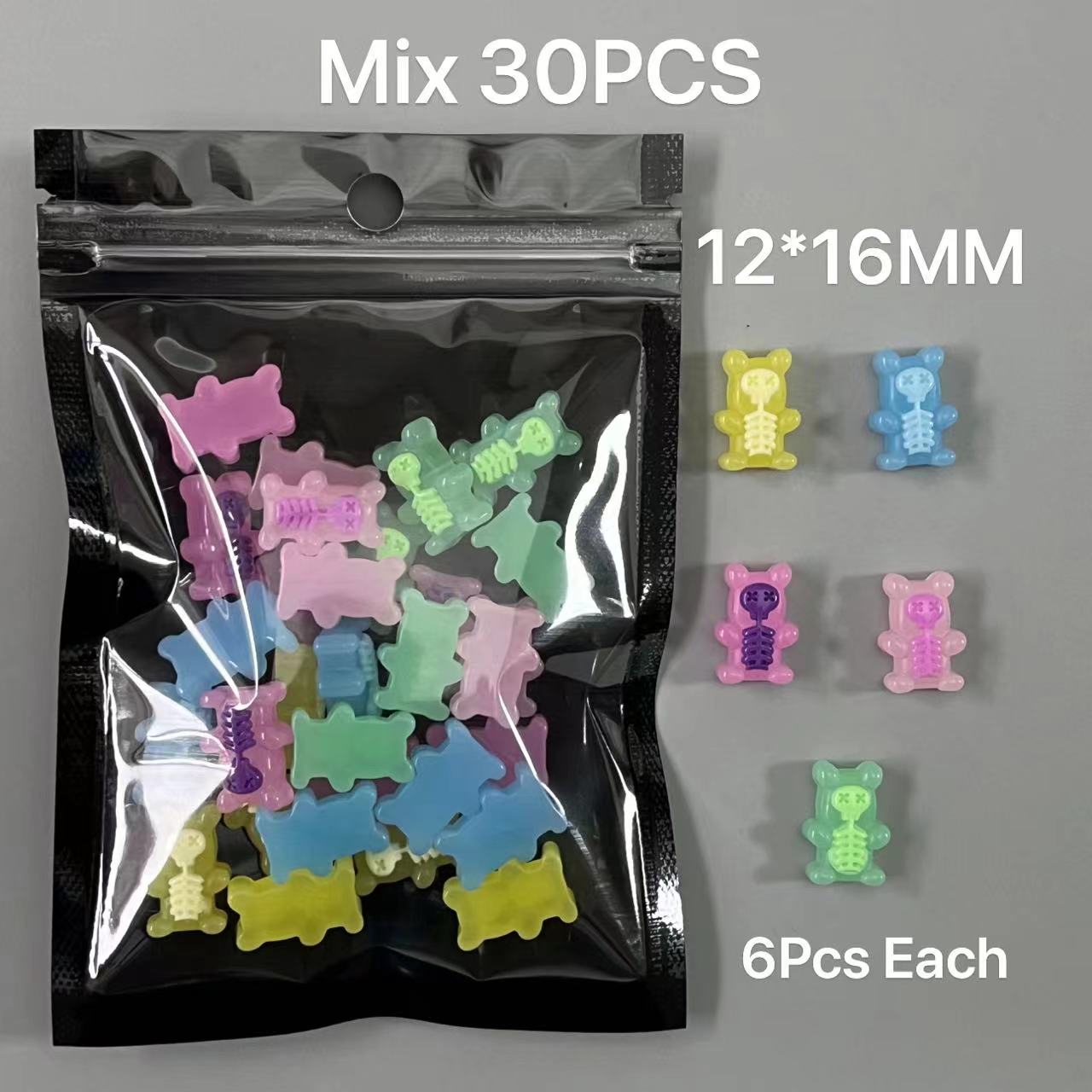 Nail Art Xxl - 30 pçs mix dos desenhos animados