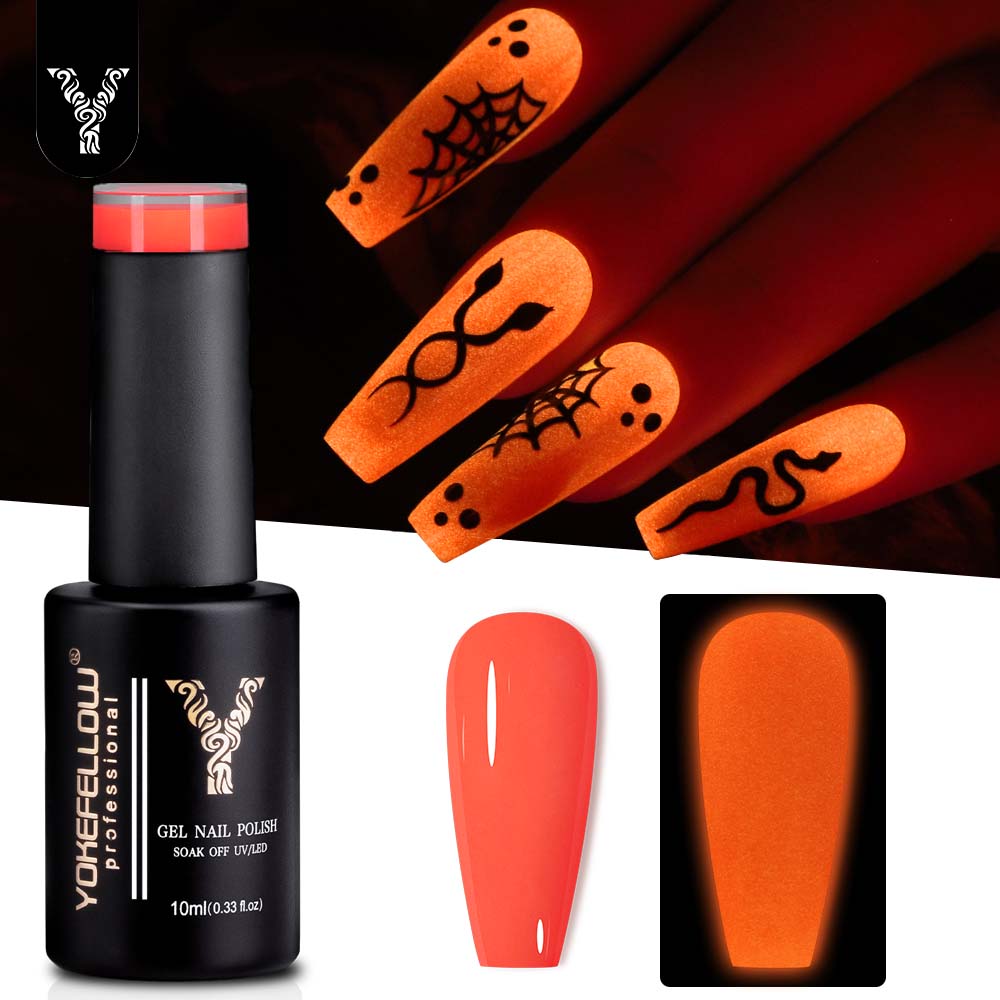 Yokefellow brilho no escuro ge - Nail Art Orange avaliação e preço