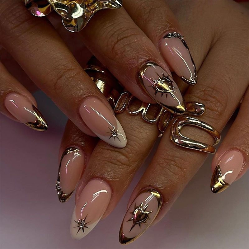 24 Unidades de Unhas Postiças  - Nail Art Red Wine avaliação e preço