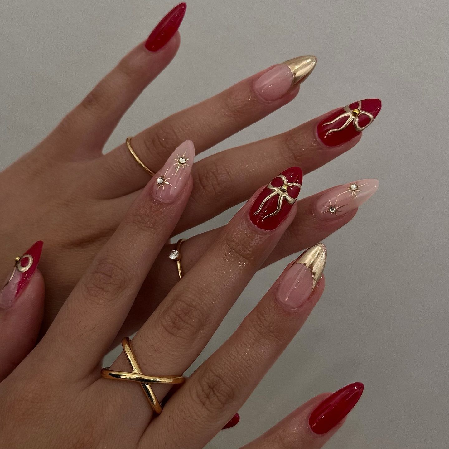 24 Unidades de Unhas Postiças  - Nail Art Red Wine avaliação e preço