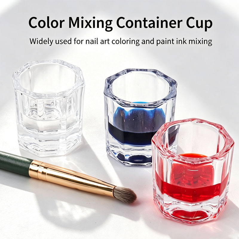 1 unidade Taça de Cristal para - Acrylic Powder Clear avaliação e preço