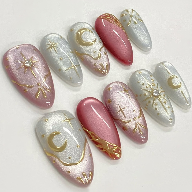 24 peças de Unhas Postiças Ade - Nail Art Quirky avaliação e preço