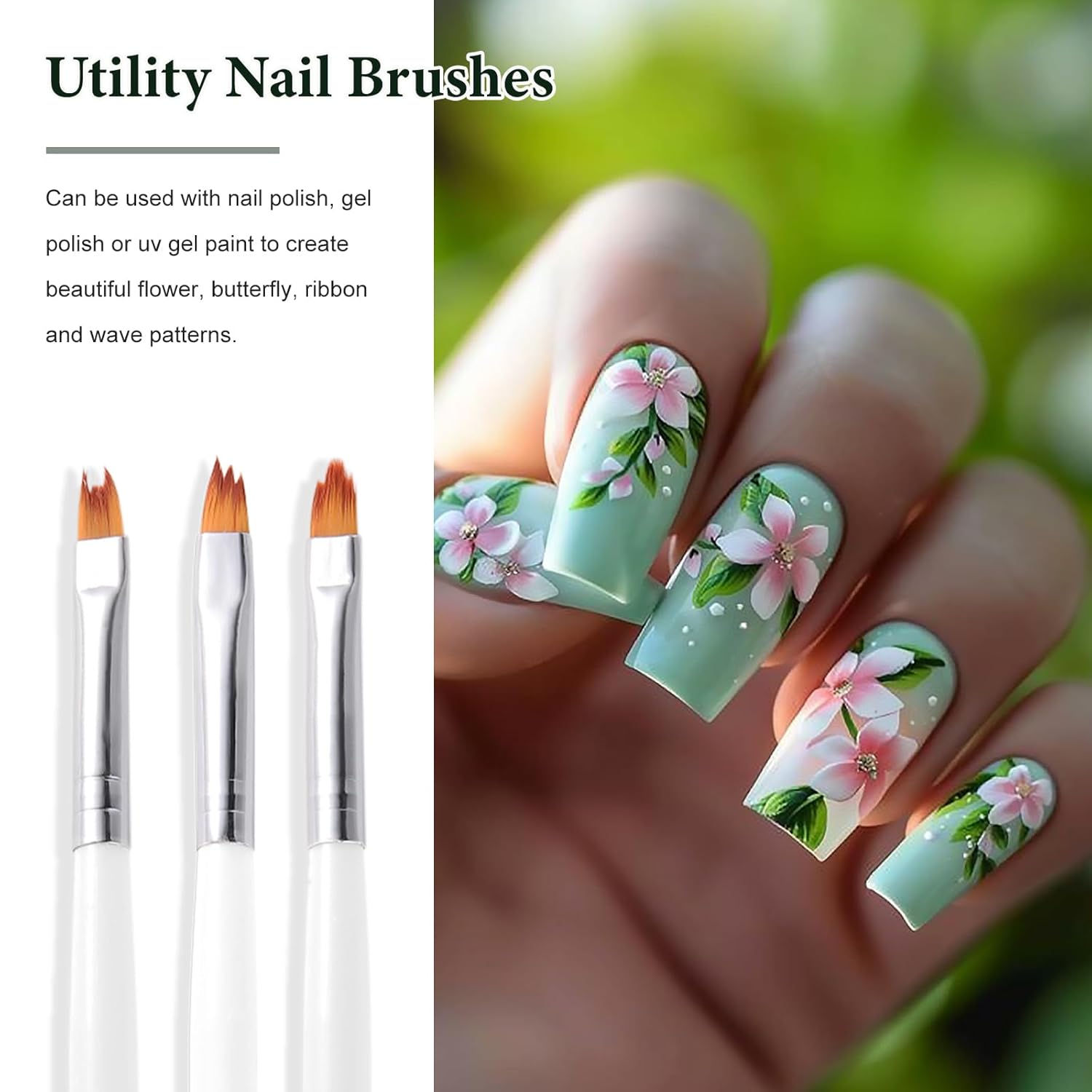 Conjunto de 8 Pincéis para Nai - Nail Art One Stroke avaliação e preço