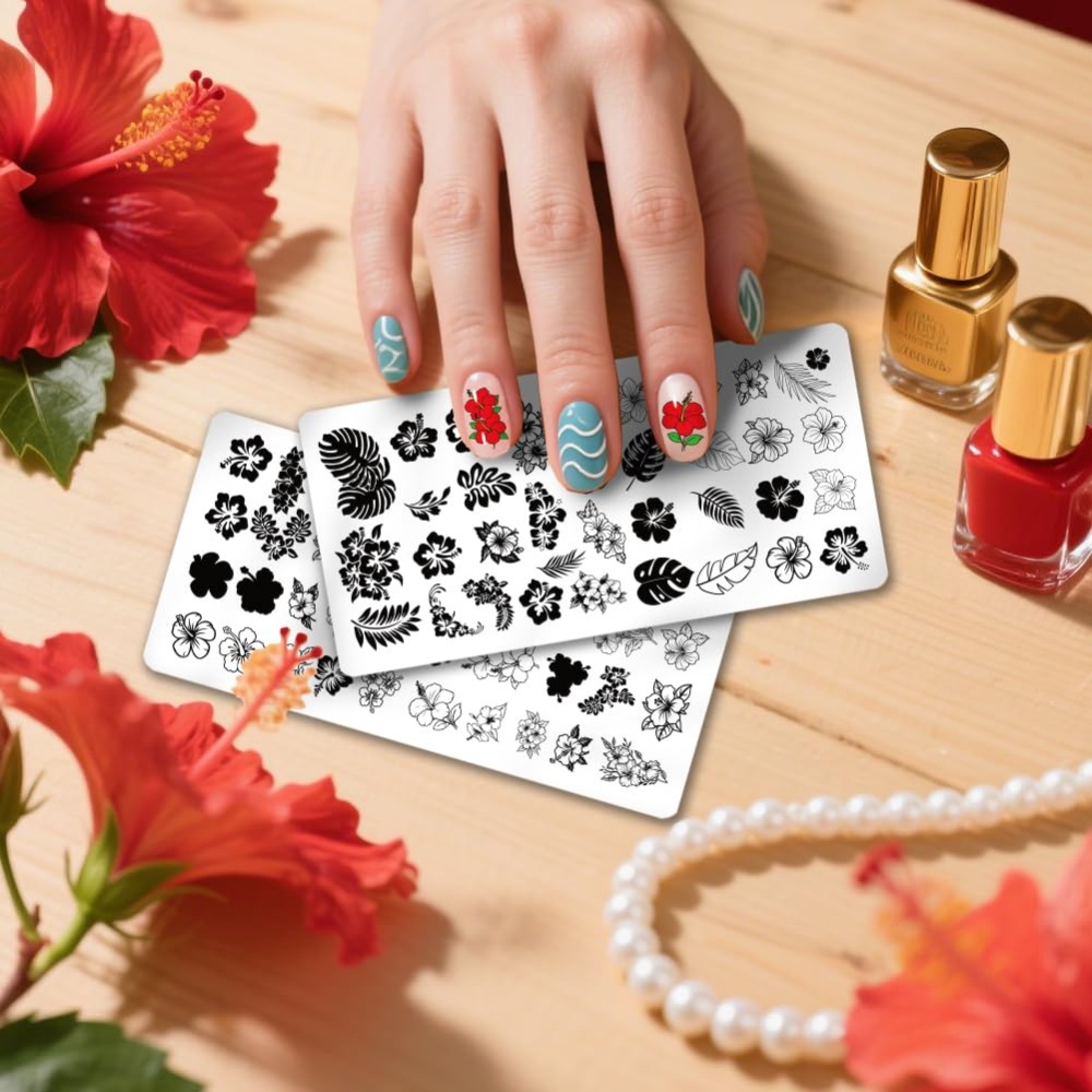 Moldes de Arte para Unhas em A - Nail Stamping Plate avaliação e preço