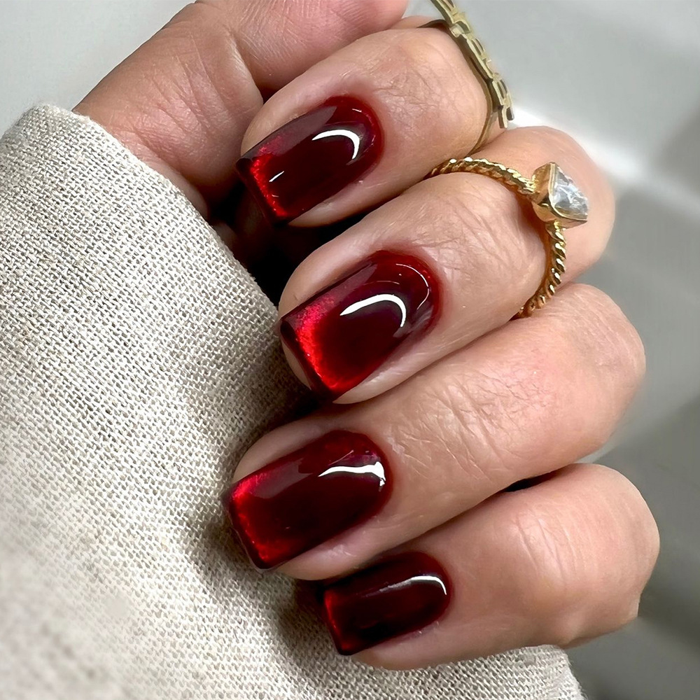24 peças de Unhas Postiças Ver - Nail Art Red Wine avaliação e preço