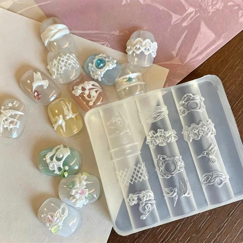 Molde de Silicone 3D para Unha - Nail Stamping Plate avaliação e preço
