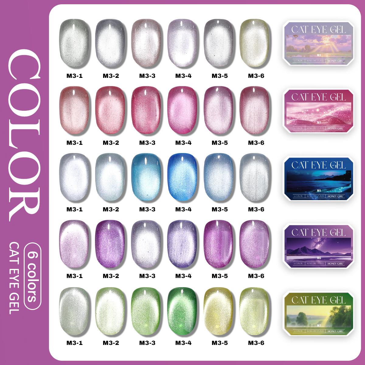 Paleta de Esmalte em Gel Olho  - Nail Art Painting avaliação e preço