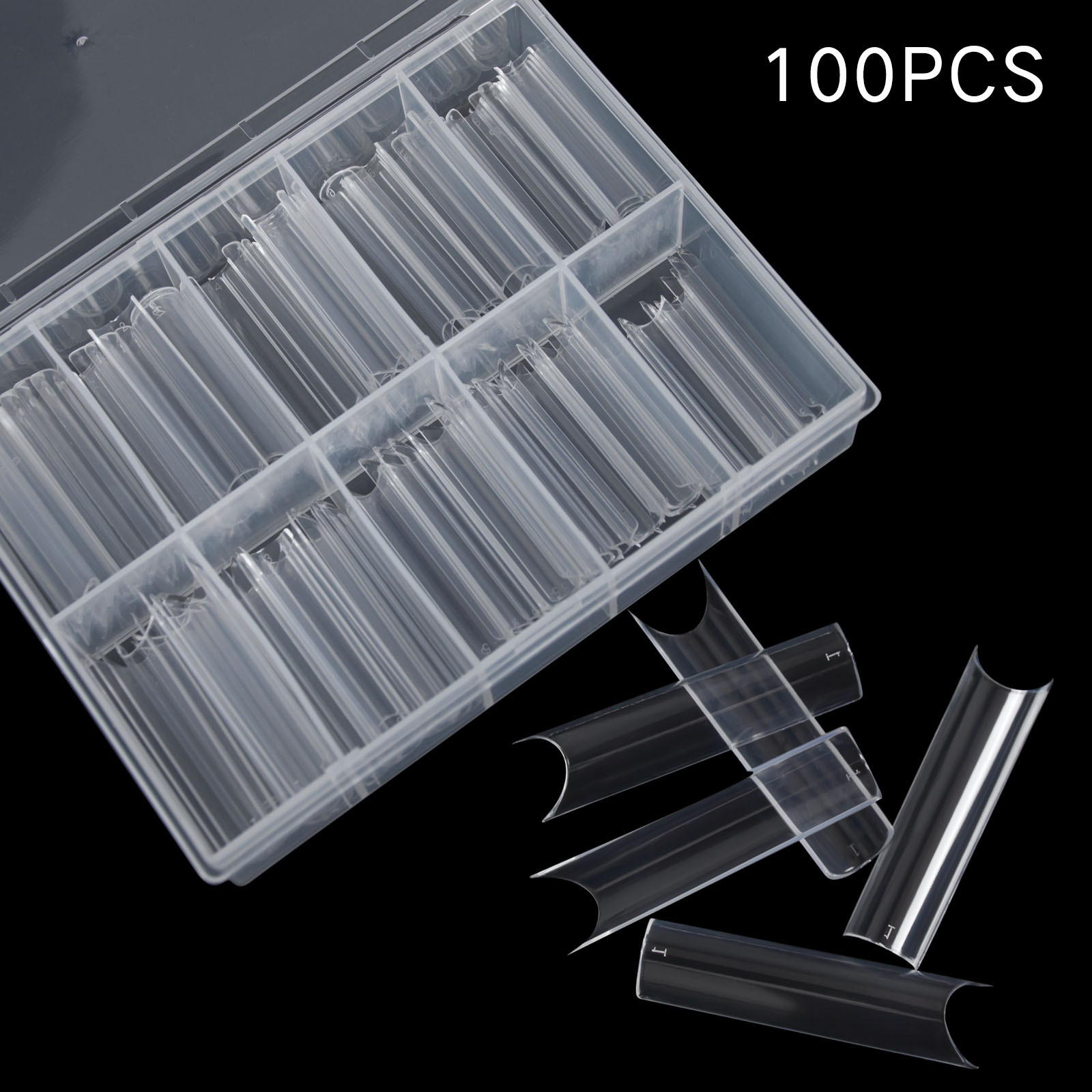 100 pçs/caixa xxl pontas de un - Nail Art Xxl avaliação e preço