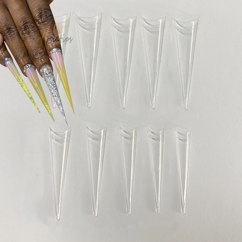 Stiletto Extra Longo Pontas De - Nail Art Xxl avaliação e preço