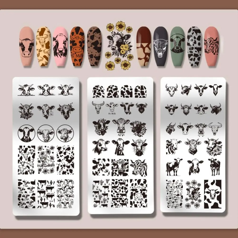 Placas de carimbo de unhas com - Nail Stamping Plate avaliação e preço