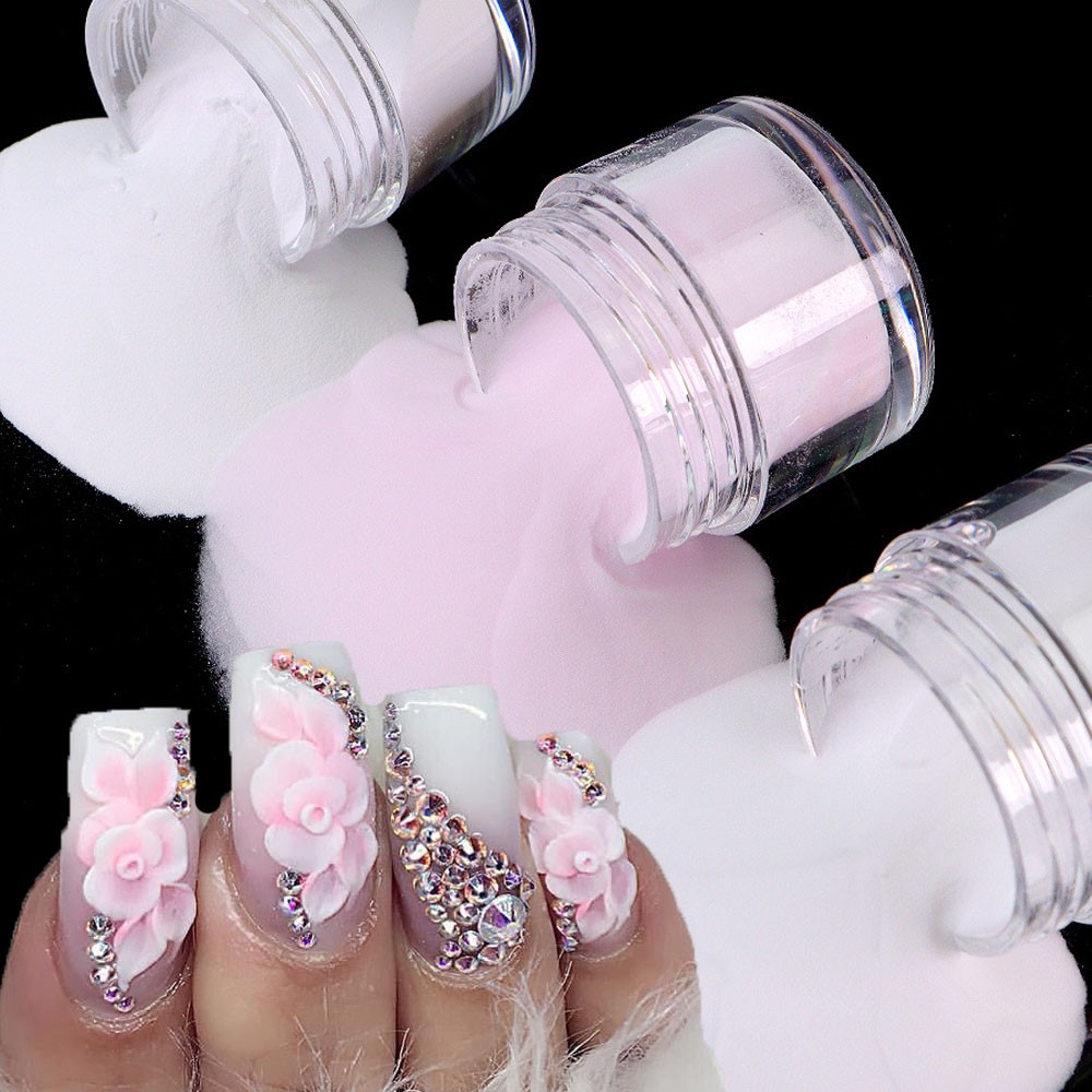 10 g/garrafa pó acrílico profi - Acrylic Powder Clear avaliação e preço