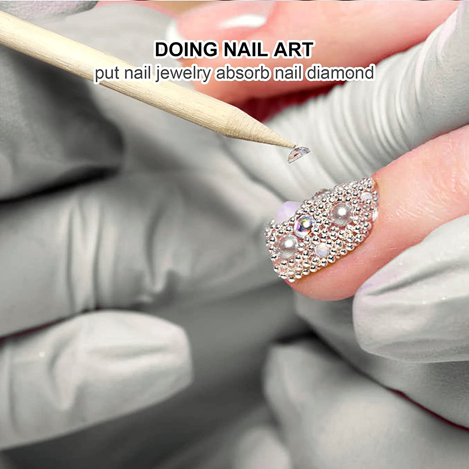 100/50 pçs empurrador da arte  - Nail Art Orange avaliação e preço