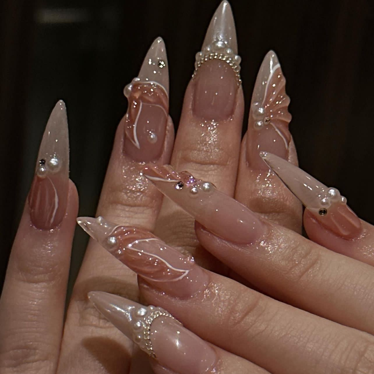 24 pçs moda strass imprensa em - Nail Art Quirky avaliação e preço