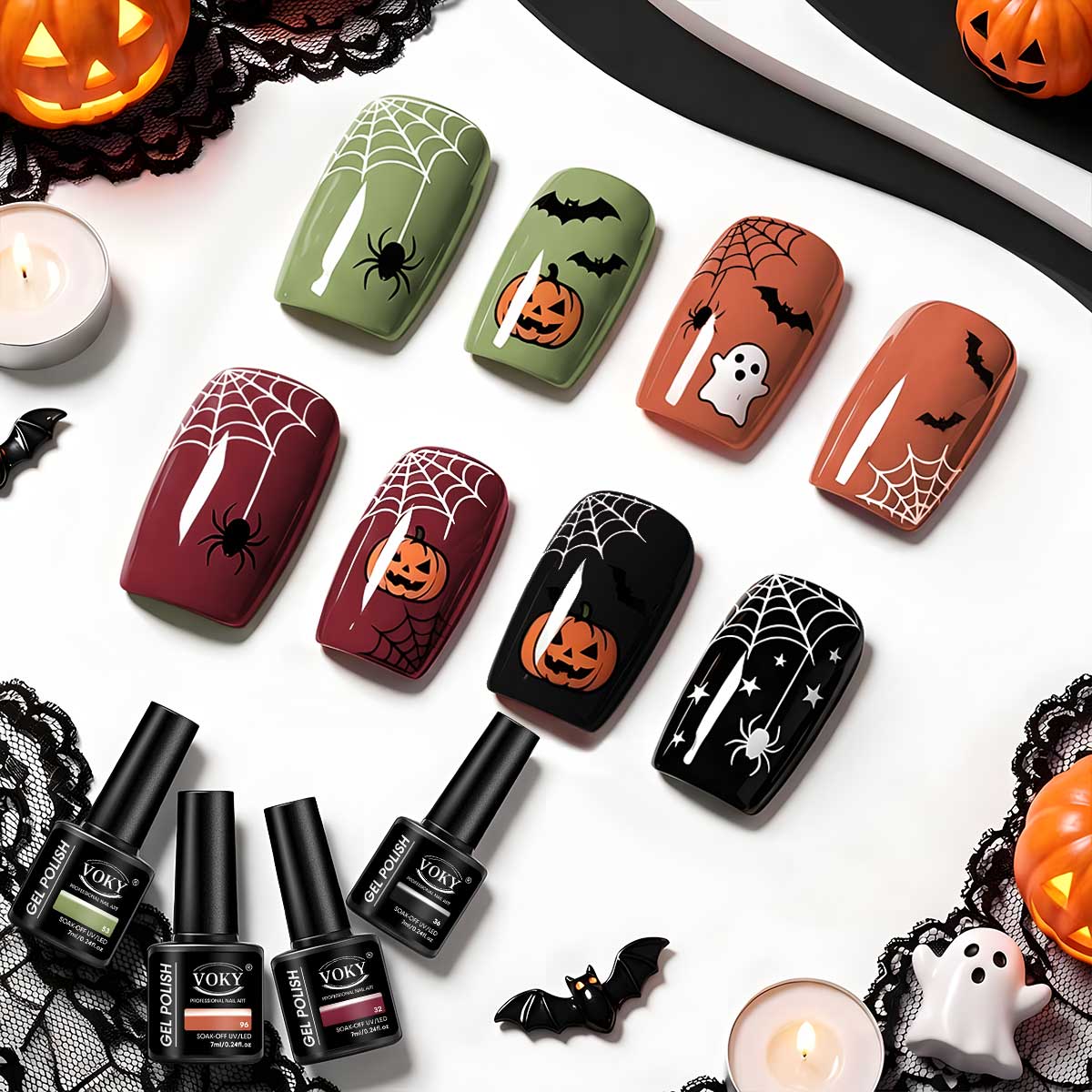 Pacote com 4 Esmaltes em Gel d - Nail Art Burgundy avaliação e preço