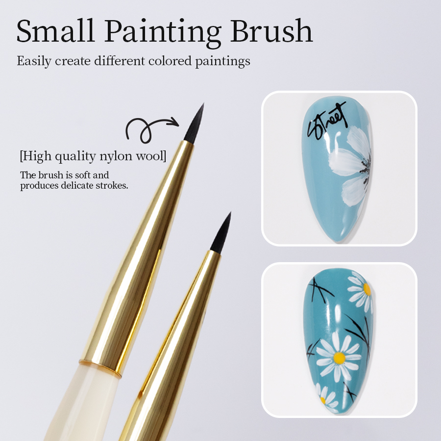 Pincel de Pintura para Unhas Q - Nail Art One Stroke avaliação e preço