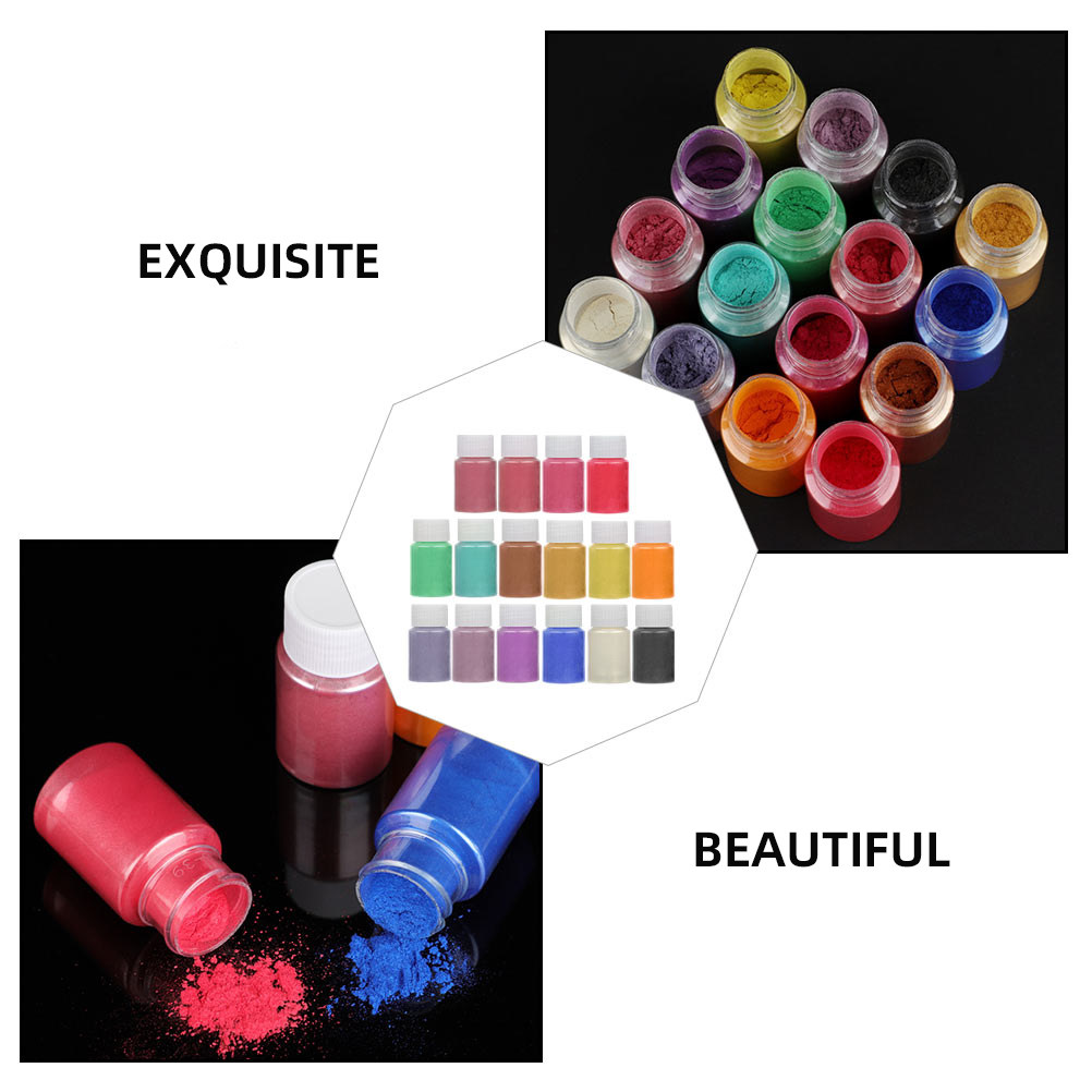 Pó de pigmento de mica perolad - Nail Art Painting avaliação e preço