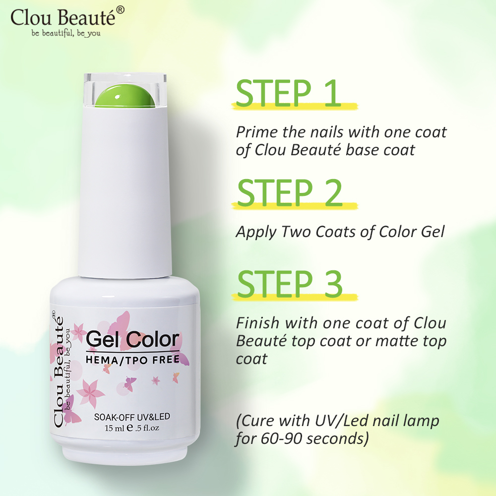 Clou Beaute Hot Color Gel Poli - Nail Art Burgundy avaliação e preço