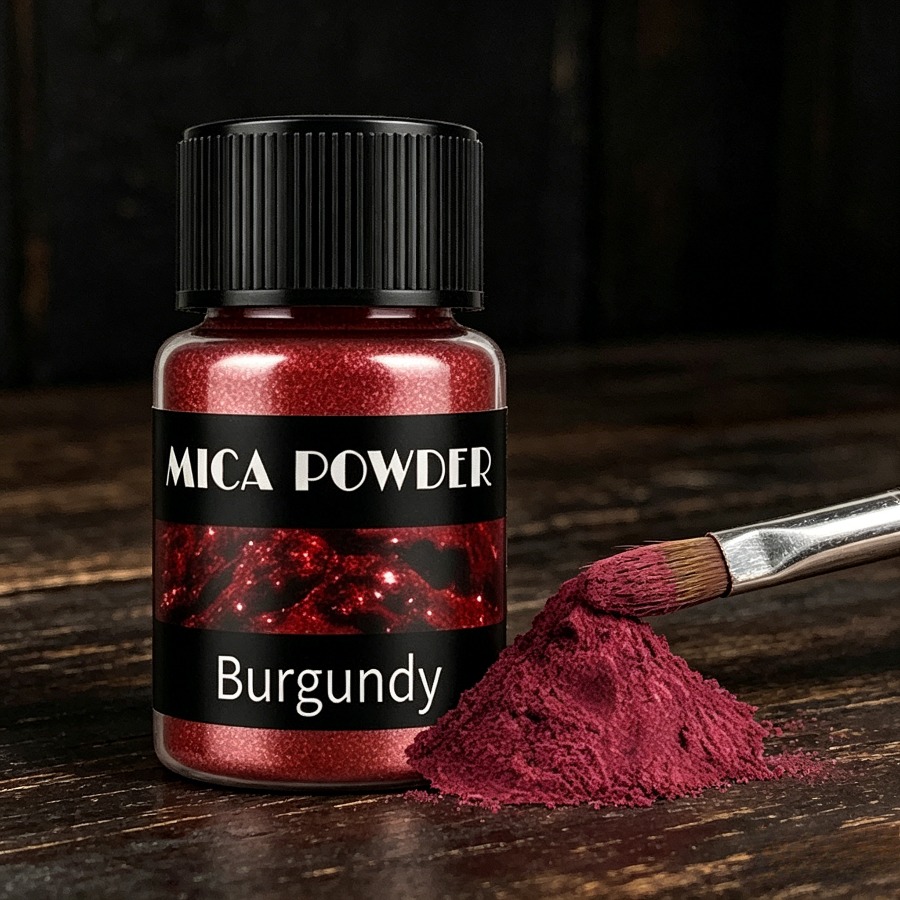 Pó de Mica Borgonha para Fabri - Nail Art Burgundy avaliação e preço