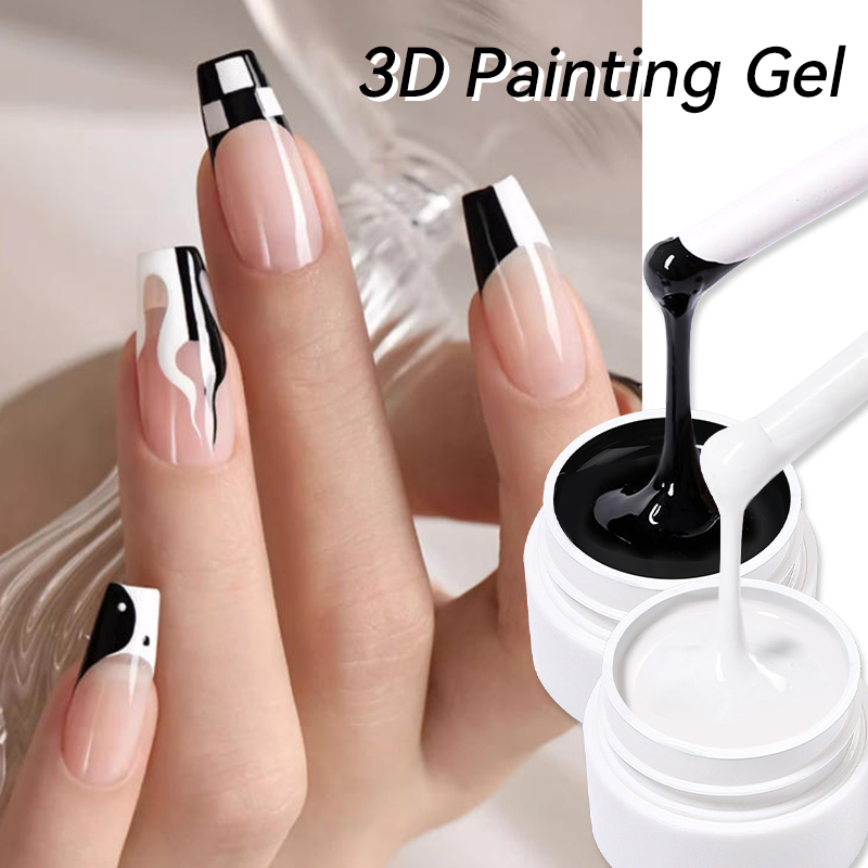 LILYCUTE 8ml Pintura 3D Gel de - Nail Art One Stroke avaliação e preço
