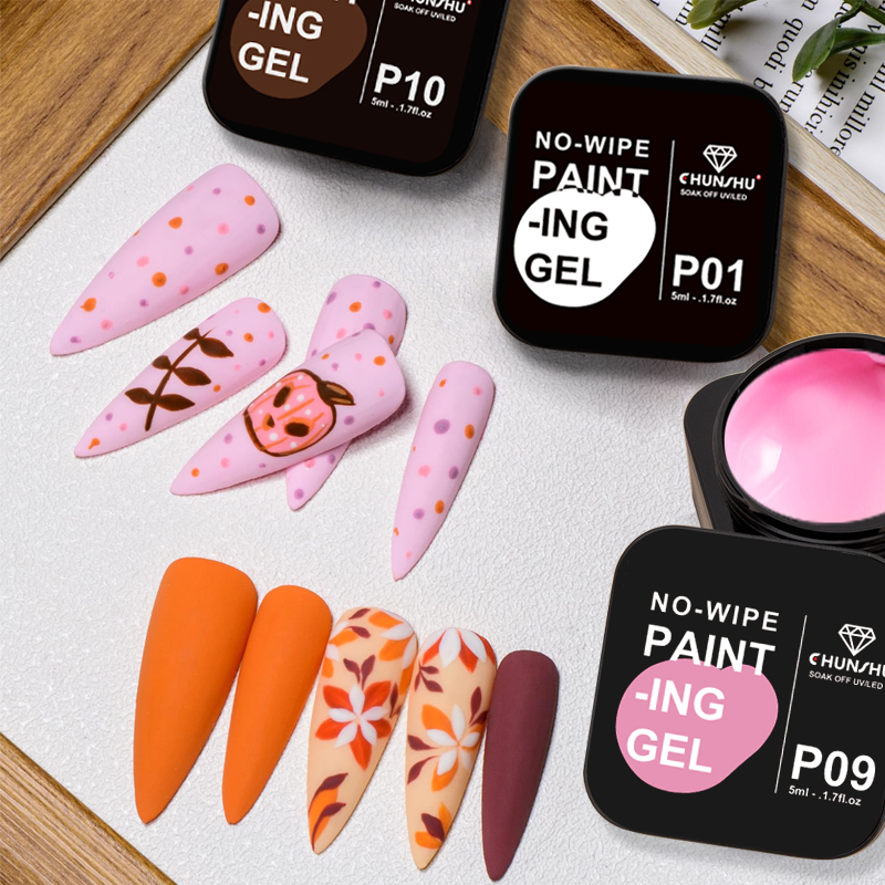 CHUNSHU-Gel de pintura para ma - Nail Art One Stroke avaliação e preço