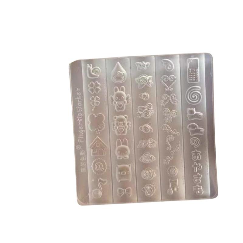 Molde de Silicone 3D para Arte - Nail Art Motif avaliação e preço