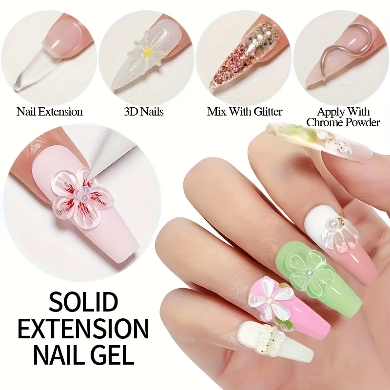 Gel de Unhas Transparente Não  - Nail Art Quirky avaliação e preço