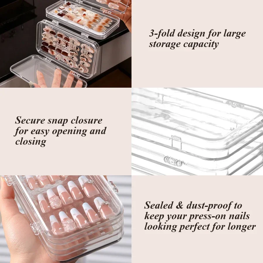 Caixa Organizadora Transparent - Nail Art Quirky avaliação e preço