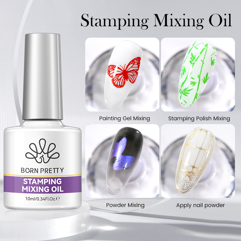 Nascido bonito 10ml carimbo mi - Nail Art One Stroke avaliação e preço
