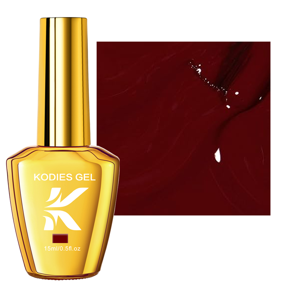 Kodies gel borgonha vermelho g - Nail Art Burgundy avaliação e preço