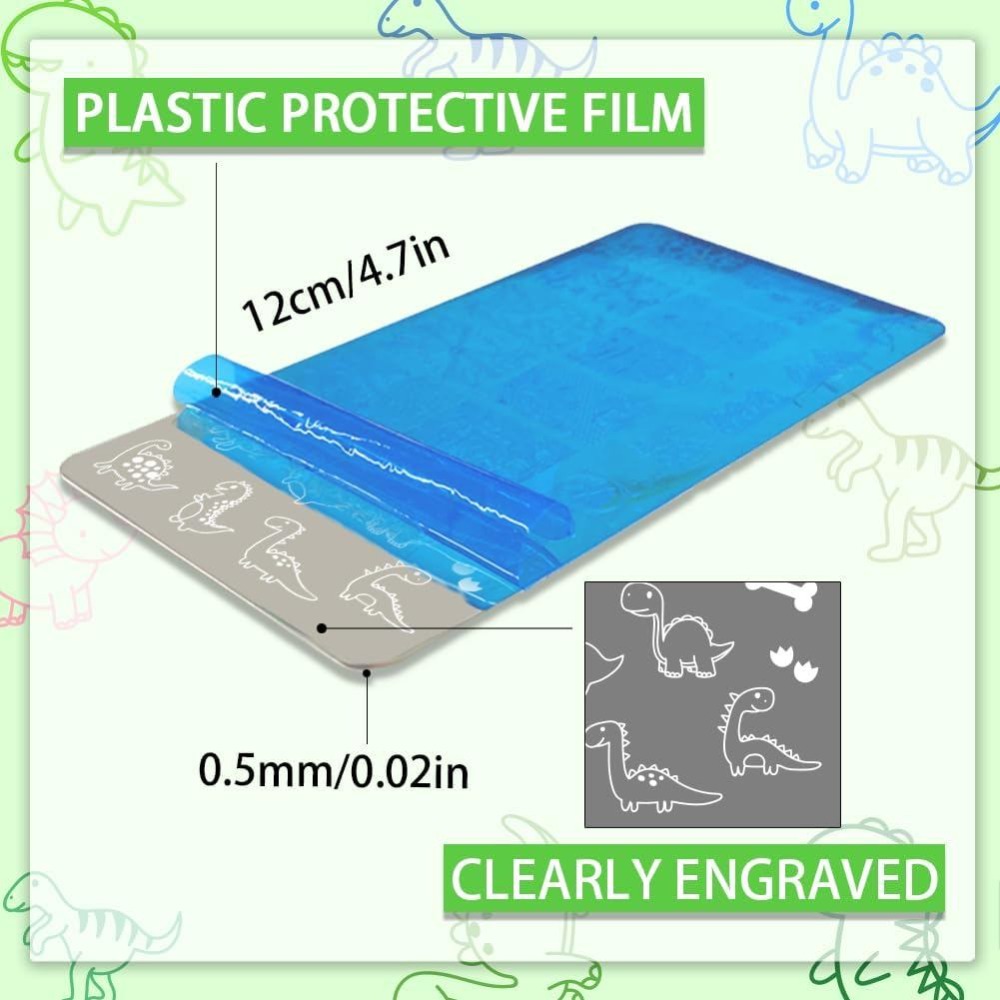 3 Peças de Placas de Estampage - Nail Stamping Plate avaliação e preço
