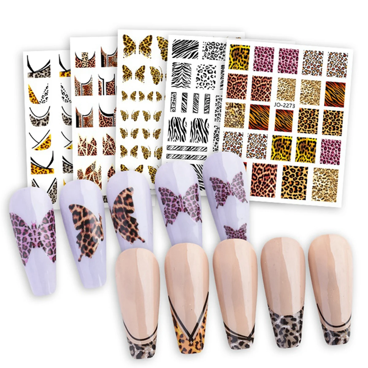 Leopard Print Series Nail Art  - Nail Art Zebra Design avaliação e preço