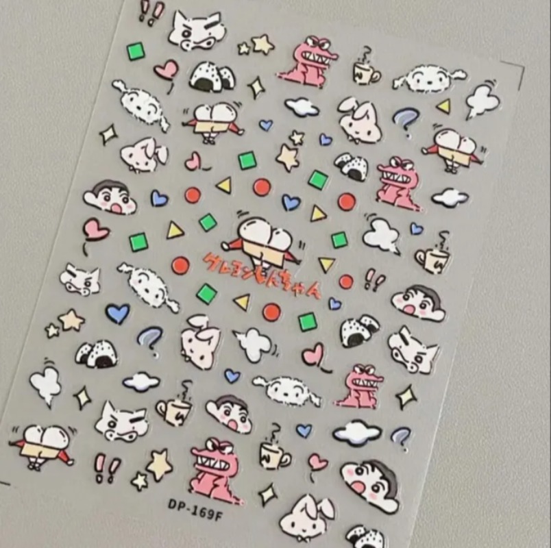 Caderno Criativo Crayon Shin-c - Nail Art Quirky avaliação e preço