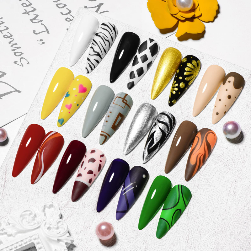 Chunshu 5ml sem limpeza 4 em 1 - Nail Art One Stroke avaliação e preço