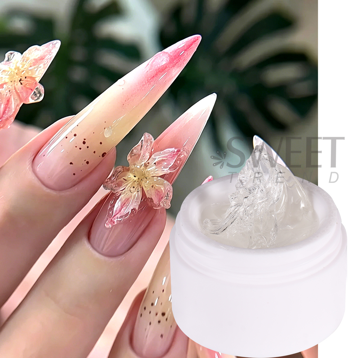 Gel de Extensão de Unhas Não P - Acrylic Powder Clear avaliação e preço