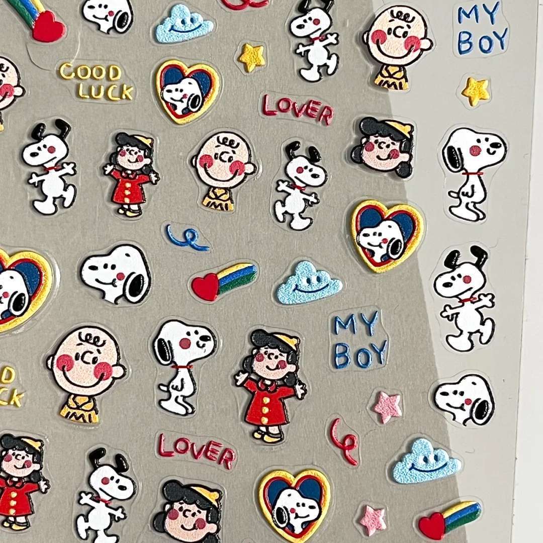 Adesivos 3D em relevo do Snoop - Nail Art Motif avaliação e preço