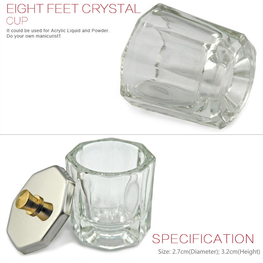 2 unidades de copo transparent - Acrylic Powder Clear avaliação e preço
